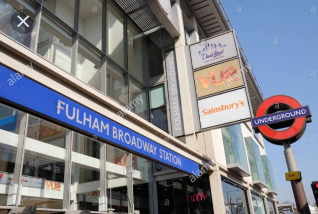 Ar1 - 1 Bed Apartment In Heart Of Fulham Broadway 런던 외부 사진
